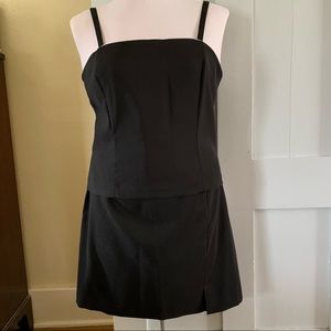 NWOT 3 PC OUTFIT, TOP (PINK TRIM), SKRT AND SLACKS